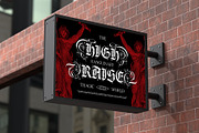 Gryphire Black Typeface, a Blackletter Font by alit design (Thumbnail 18 of 20)