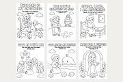 Kids Bible Verse Coloring Pages, a Magazine Template by VIVAT Design Studio (Thumbnail 3 of 5)