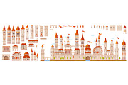 Medieval Castle game constructor, a Decorative Illustration by Seavector Studio (Thumbnail 1 of 3)