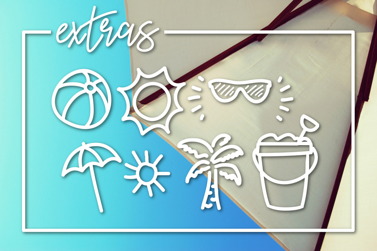 Sunny Beach a Handwritten Typeface preview 2