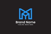 Letter M with Box Logo, a Branding & Logo Template by Evloxx Studio (Thumbnail 2 of 3)