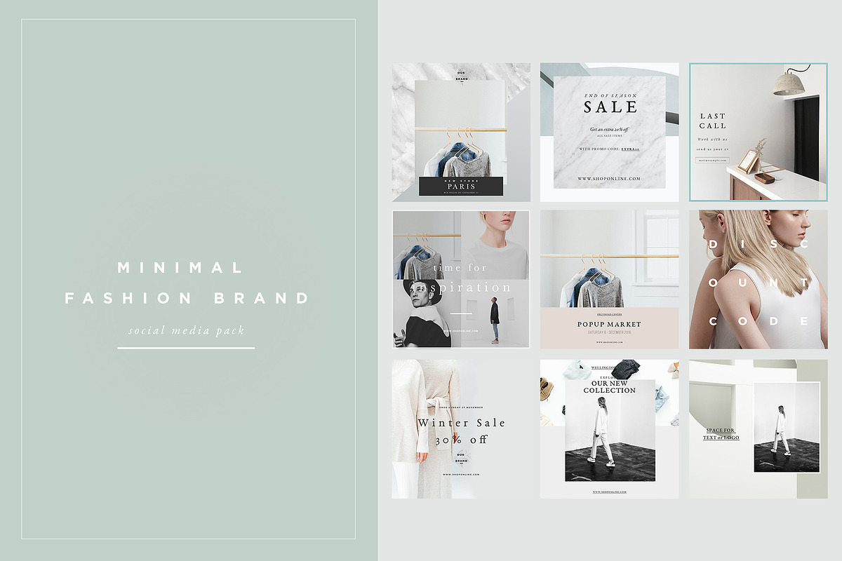 Minimal Social Media Pack