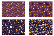 Halloween patterns cards elements, a Pattern Graphic by RevolutionizZed (Thumbnail 15 of 17)