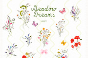 Meadow Dreams. Watercolor art, an Object Graphic by ma_i_vi (Thumbnail 6 of 9)