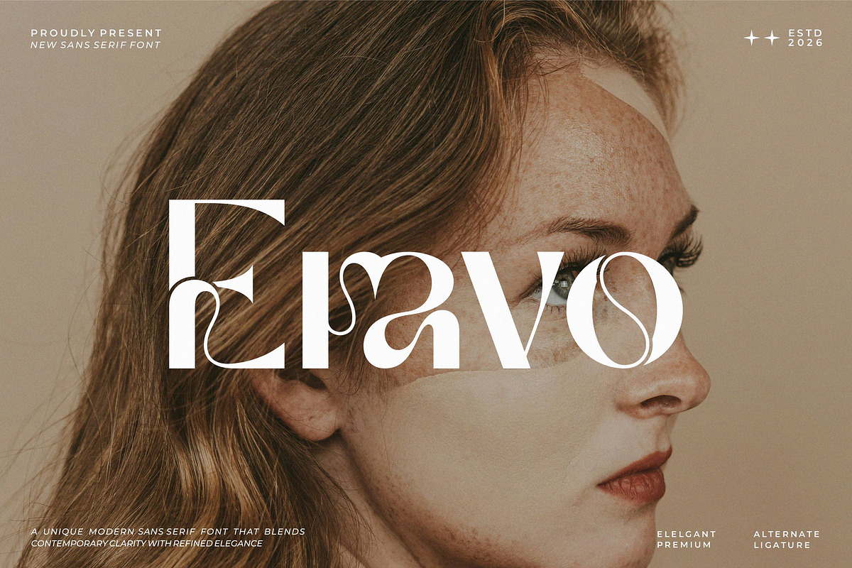 Eravo || Modern Classy Serif Font, a Serif Font by Ermedia Studio (Photo 1 of 10)