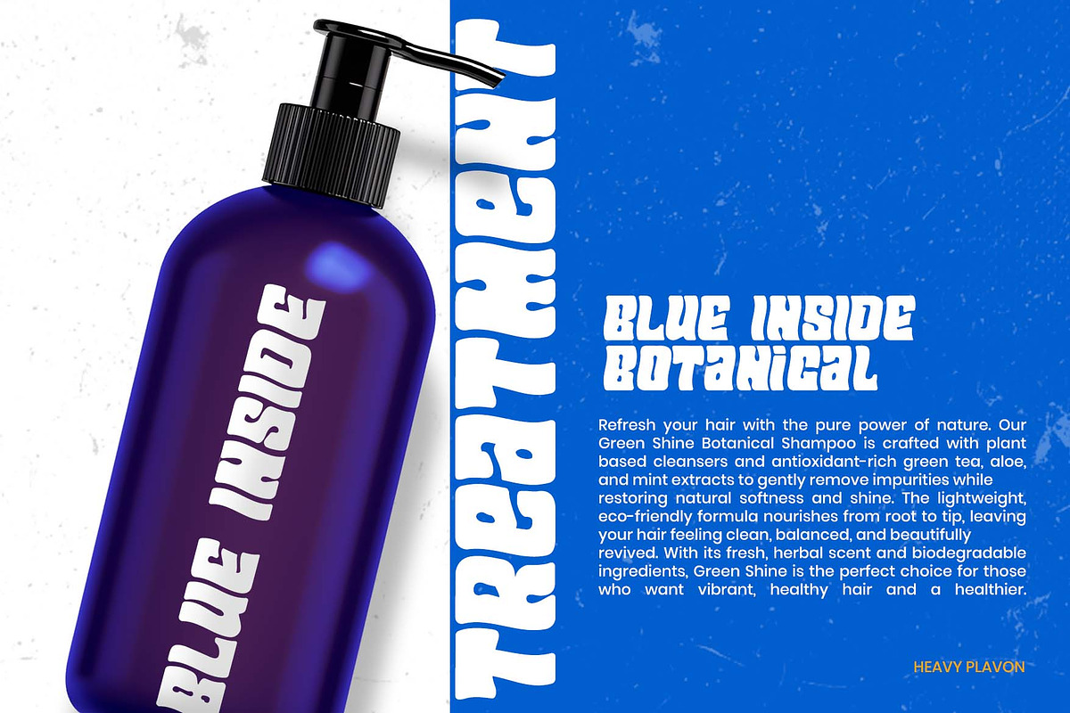 Heavy Plavon Font, a Sans Serif Font by Rasiorise Studio (Photo 6 of 12)