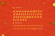 Feebroza - Script Retro Font, a Script Font by Dhabee (Thumbnail 5 of 15)