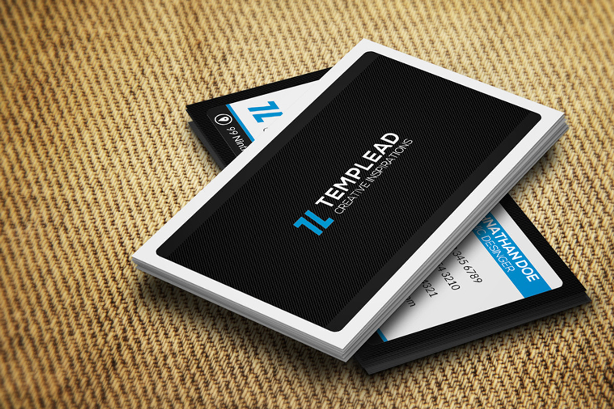 Corporate Business Card CM056, a Business Card Template by annozio (Photo 2 of 4)