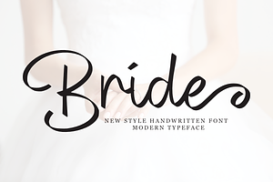 Bride - Natural Handwritten