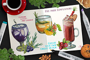 Cocktail Party Food Illustrations, a Food Illustration by Fluffy Unicorn (Thumbnail 5 of 7)