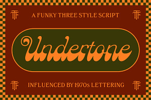 Undertone - Variable Script Font