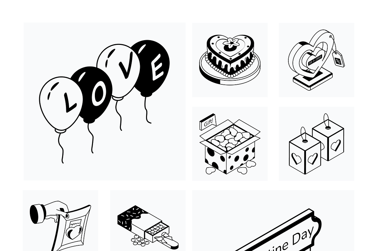 Animated Isometric Valentine Day, a Duotone Icon by Vectors Market (Photo 9 of 13)