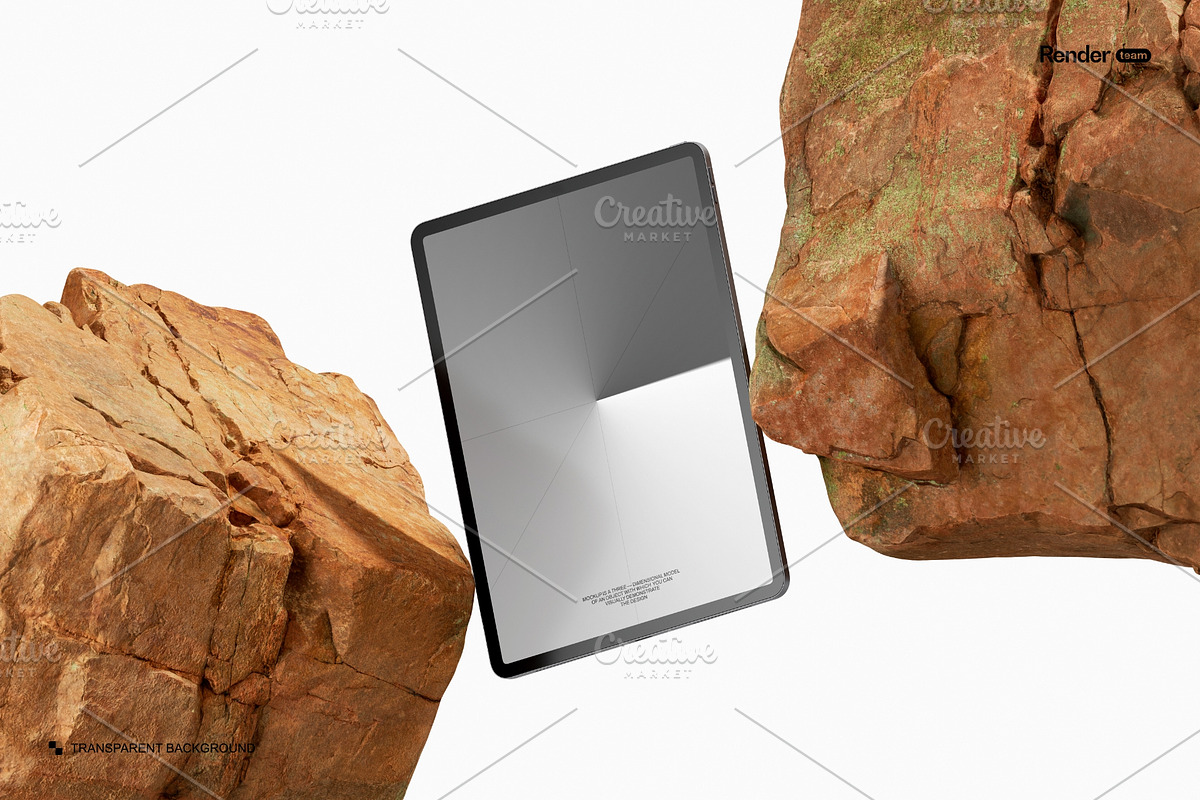 iPad Mockup Set, an iPad Mockup by Renderteam (Photo 12 of 16)