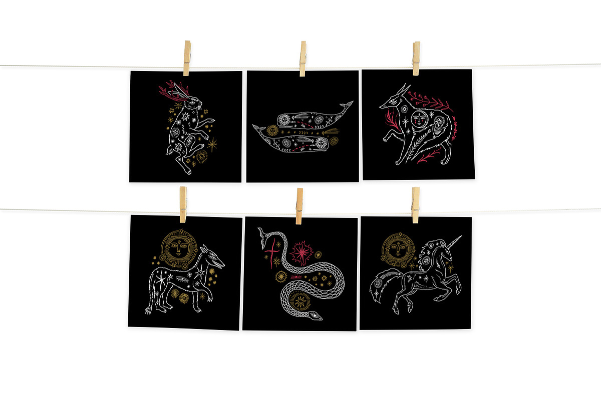 Cryptids Bundle, an Object Graphic by Annie Konst (Photo 5 of 21)