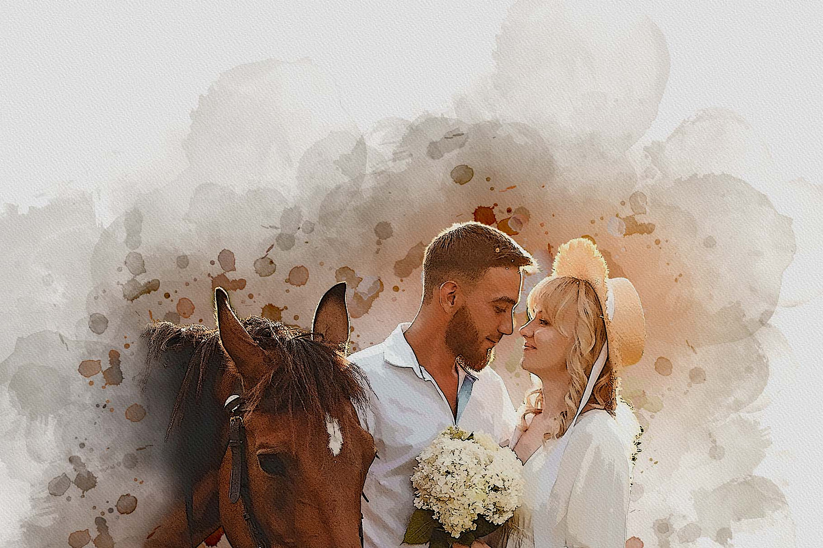 Watercolor Brush Portrait Action, an Action Add-On by MRI STUDIO (Photo 9 of 16)