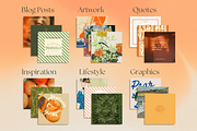 The Traveler Social Media Bundle, a Social Media Template by The Flossy Finch (Thumbnail 10 of 21)