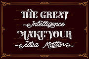 Carlingthon, a Script Font by Vintage Division (Thumbnail 8 of 16)