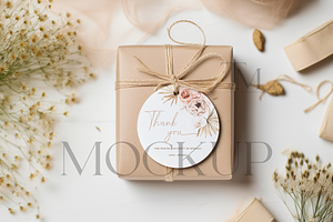 23 Gift Tag Mockup Bundle PSD/JPG