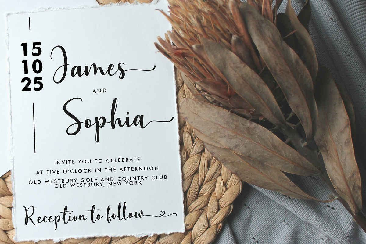 Juliet Love - Wedding Branding Font, a Script Font by Jimtype Studio (Photo 6 of 9)