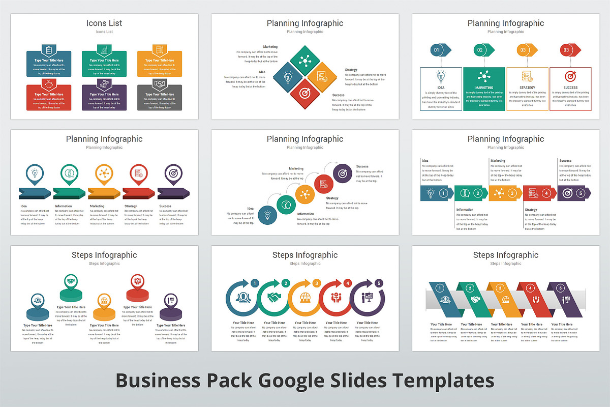 Business Pack Google Slides Bundle, a Presentation Template by GraphicStan (Photo 25 of 41)