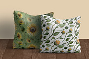 Sunflower watercolor clipart, an Illustration by Dina Guiter (Thumbnail 8 of 8)