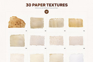 30 Paper Textures