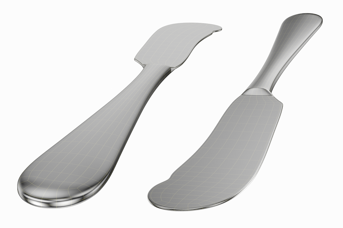 Generic Cutlery 12 Pieces COLLECTION, an Object 3D Model by VK Studio (Photo 14 of 17)