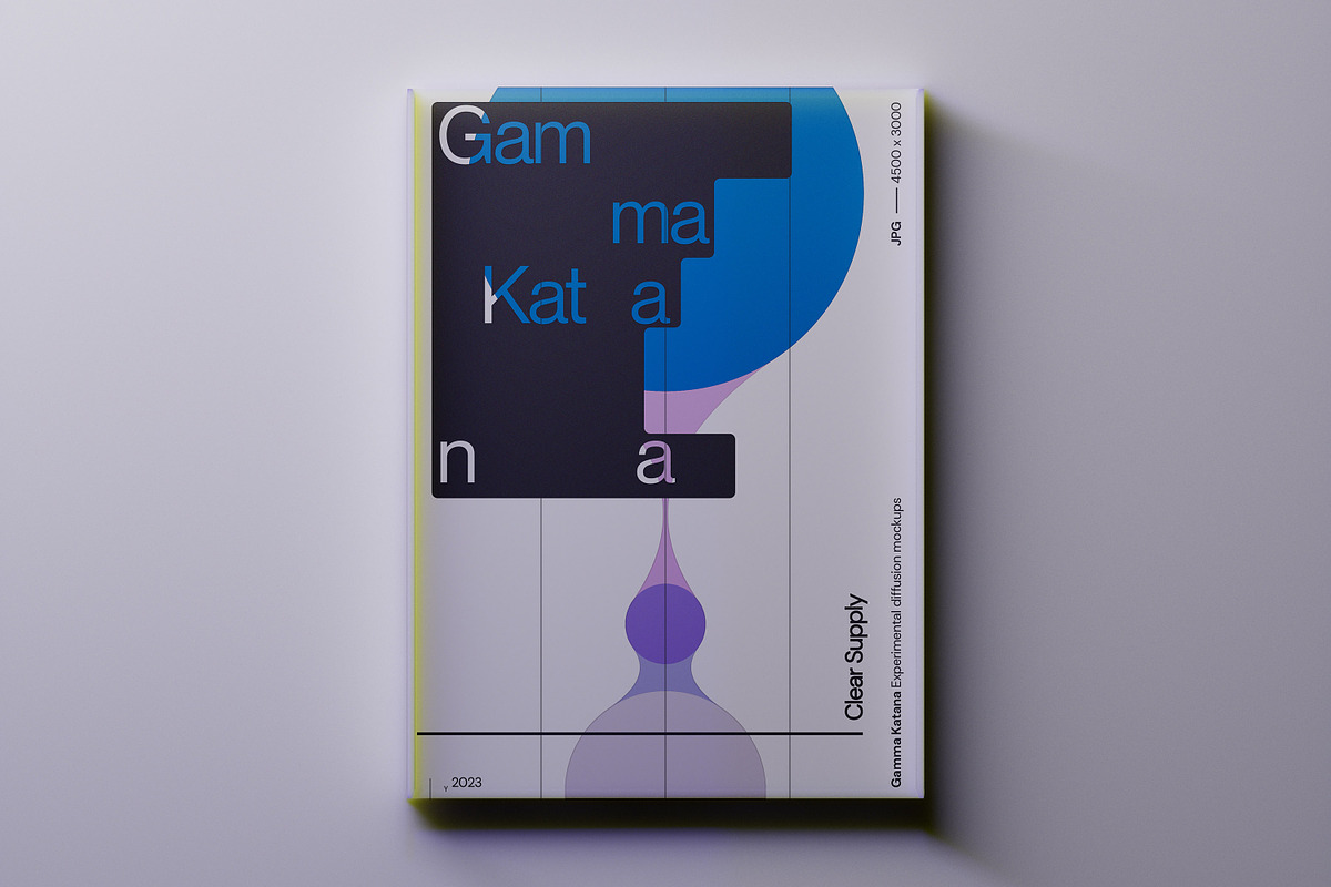 Gamma Katana, an Advertising Mockup by Clear Supply (Photo 8 of 17)