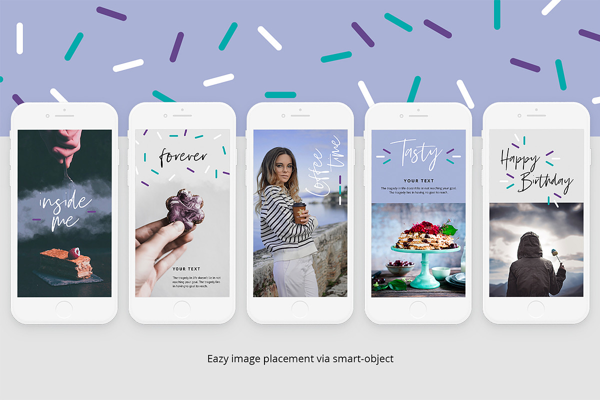 Sweet - social media templates, a Social Media Template by Digital Breath templates (Photo 4 of 5)