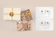GIFT WRAP MOCKUPS | PSD, a Packaging Mockup by bazarova (Thumbnail 6 of 10)