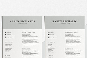 InDesign Professional CV Template