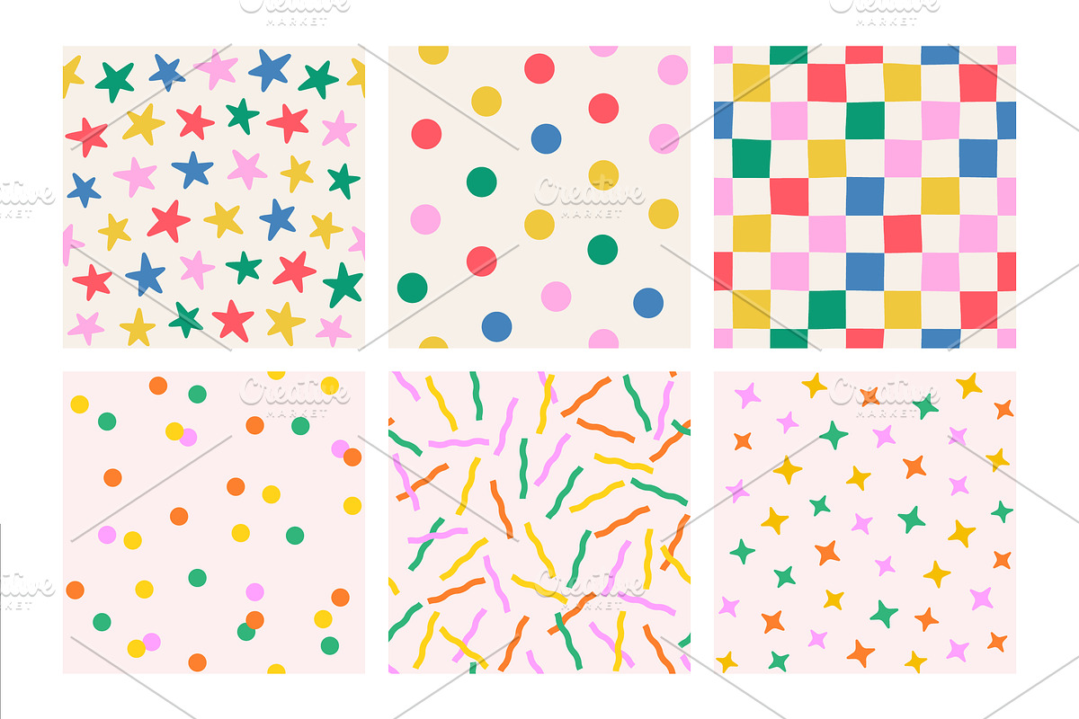 Сonfetti set, vector illustration, a Pattern Graphic by Maryia's Store (Photo 4 of 10)