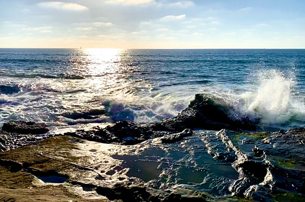 Sunset Cliffs in San Diego, a Nature Photo by Wild Wanderer Photography