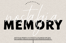 Nostalgia Memory — A Timeless Font