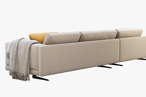 Mondrian Modular Sofa 3d Model