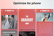 WIX TEMPLATE - WIX SHOP - WIX THEME, a Wix Template by iambao.ooo (Thumbnail 6 of 6)