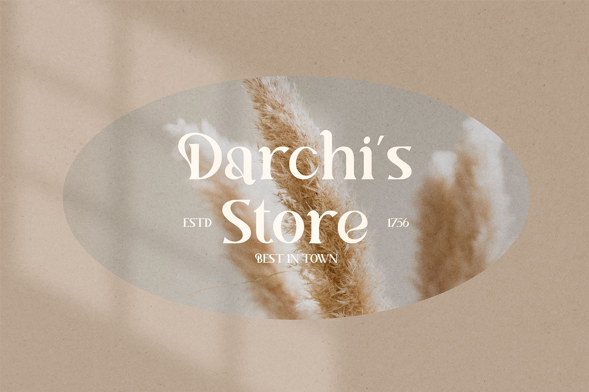 Laisha - Modern Display Font, a Serif Font by Eztudio (Photo 6 of 13)