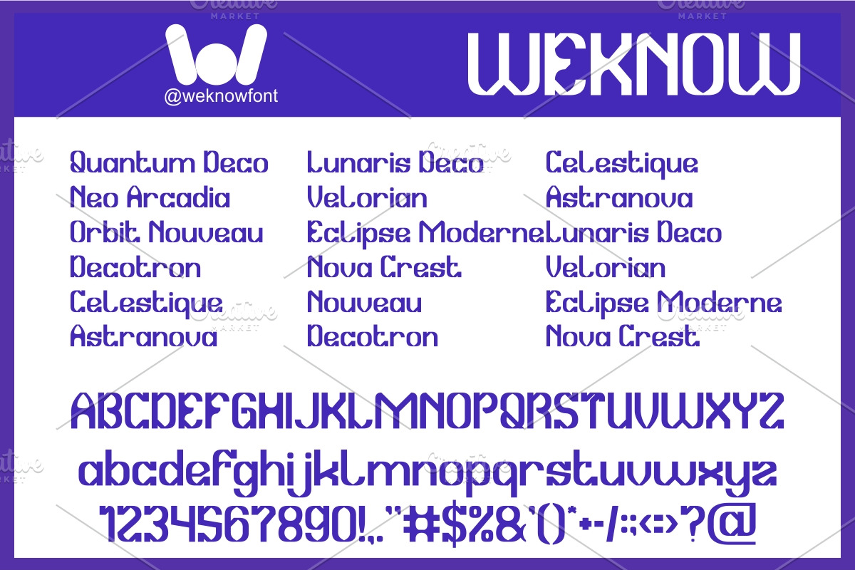 Micro Graphic Font, a Sans Serif Font by weknow (Photo 5 of 8)