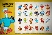 Retro Sports Animal Mascot Vol 2, an Animal Illustration by bazzier_graphik (Thumbnail 2 of 7)