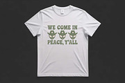 We Come In Peace Y'all Alien Cowboy, an Illustration by Purpose Ekbal (Thumbnail 3 of 3)