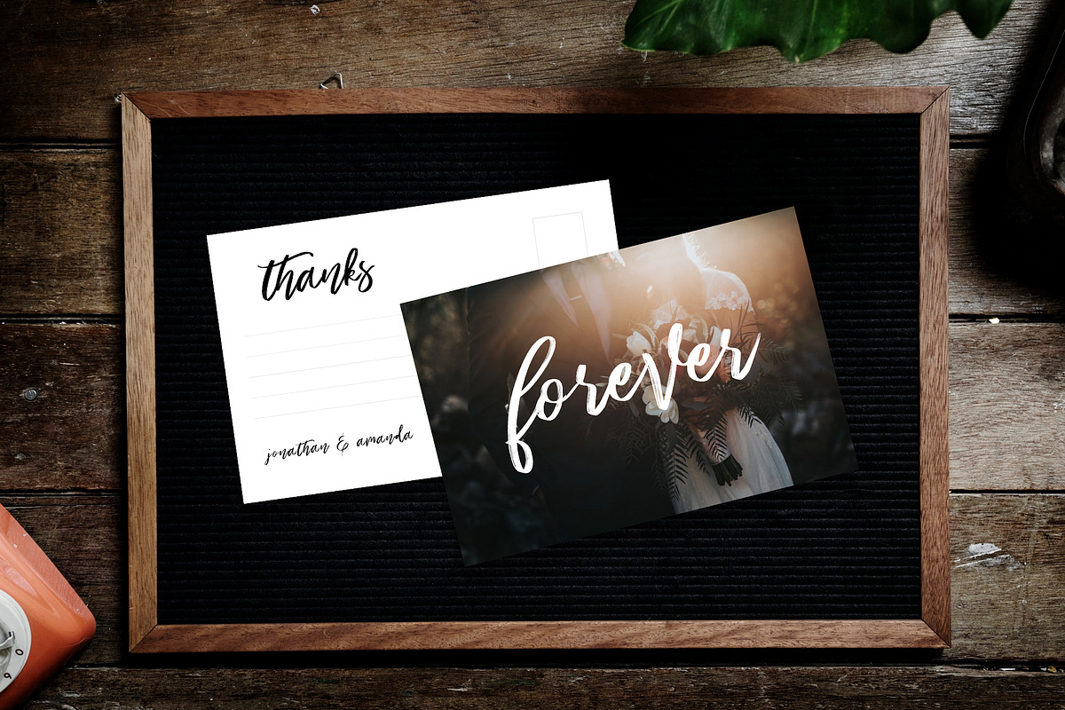 Forever Thank You Card, an Invitation Template by JocAllen