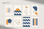Mid-Century Modern Summer Set, an Illustration by May Motif (Thumbnail 3 of 19)