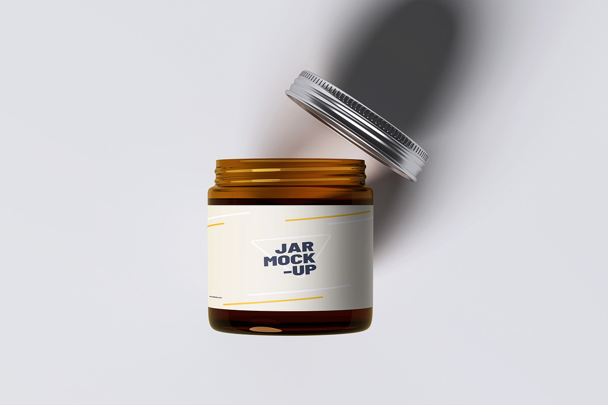 Jar Mockup, a Packaging Mockup by graphicstory (Photo 7 of 8)