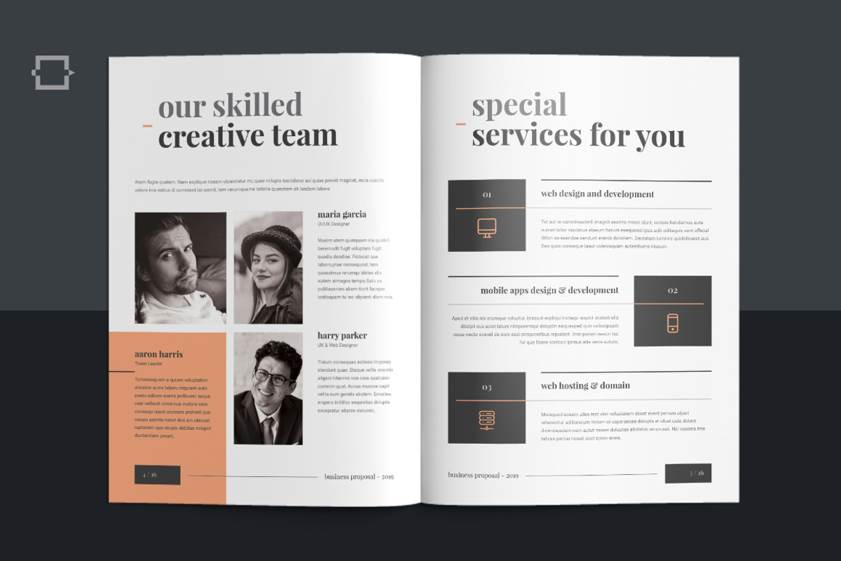 Proposal, a Brochure Template by DesignJanala (Photo 4 of 8)