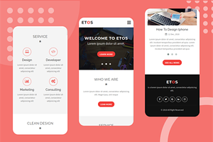 Mega Bundle HTML Mobile Template