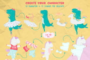 Girls power - character creator, a Person Illustration by LaVika (Thumbnail 4 of 21)