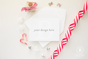 Holiday Card Styled Stock Flat Lay 