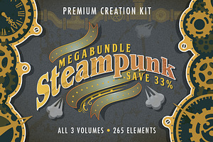Steampunk Elements Megabundle