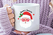 Vintage Christmas Png Santa PNG, an Illustration by Daily.Designs (Thumbnail 5 of 5)