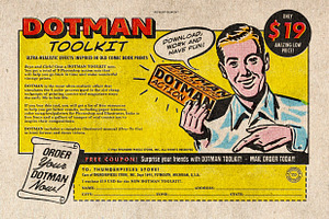 DotMan ToolKit Vintage Comic Effects